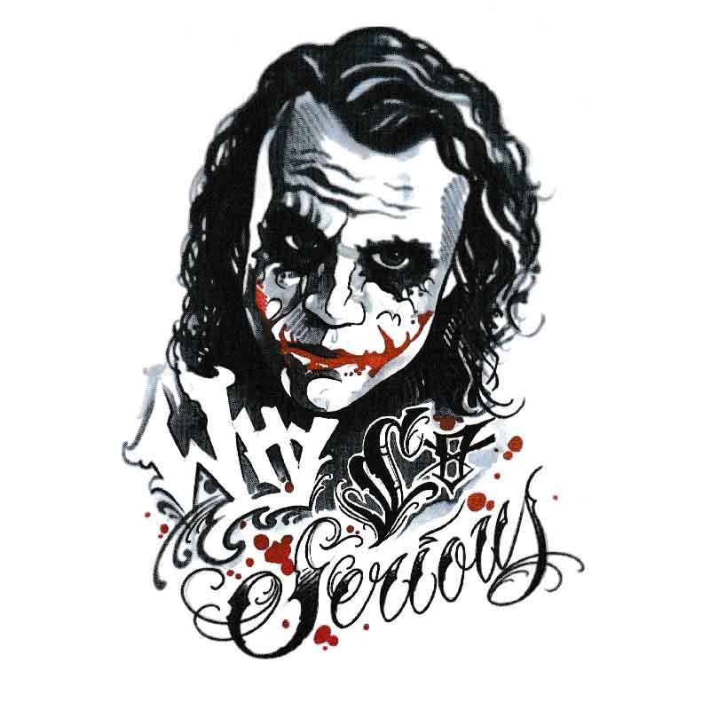 why so serious tattoo