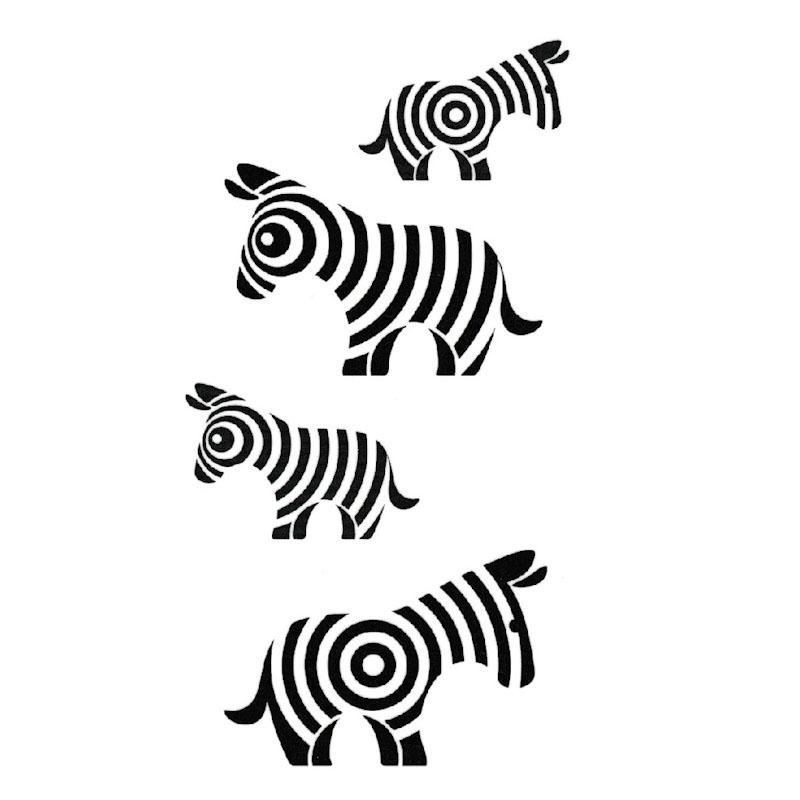 Makeup and tattoos for children - Little Zebra