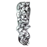 Sleeve temporary tattoo Lily - Fake Tattoo - Skindesigned