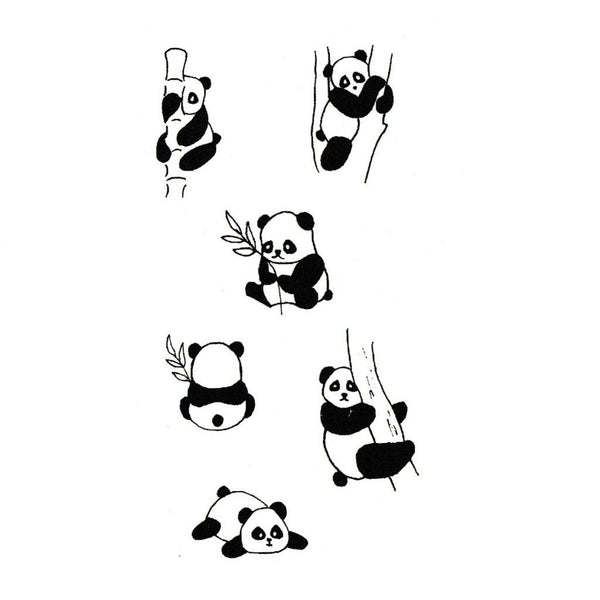 Replying to @Rey 👑 Simple small tattoo ideas for pandas! 🐼 | TikTok